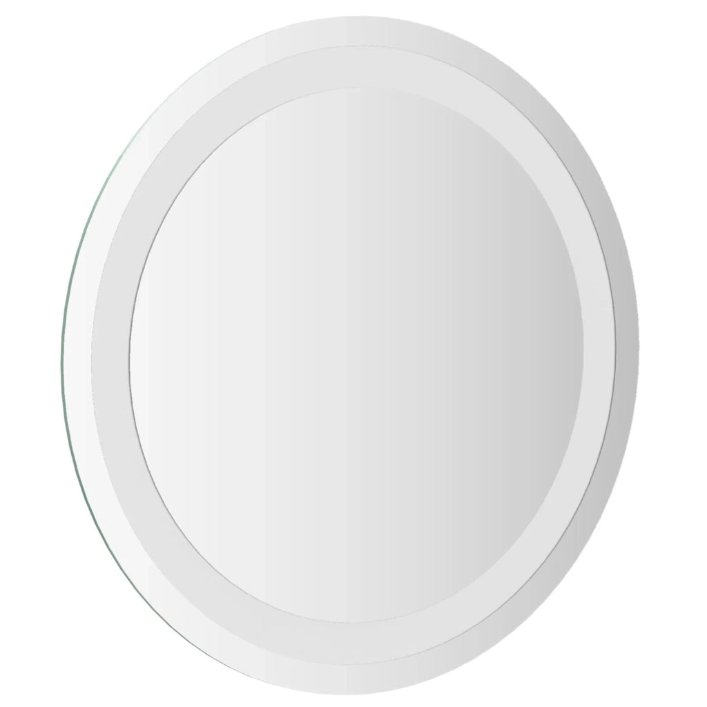 Specchio da bagno LED Trasparente Ø 40 cm vetro temperato 42045845