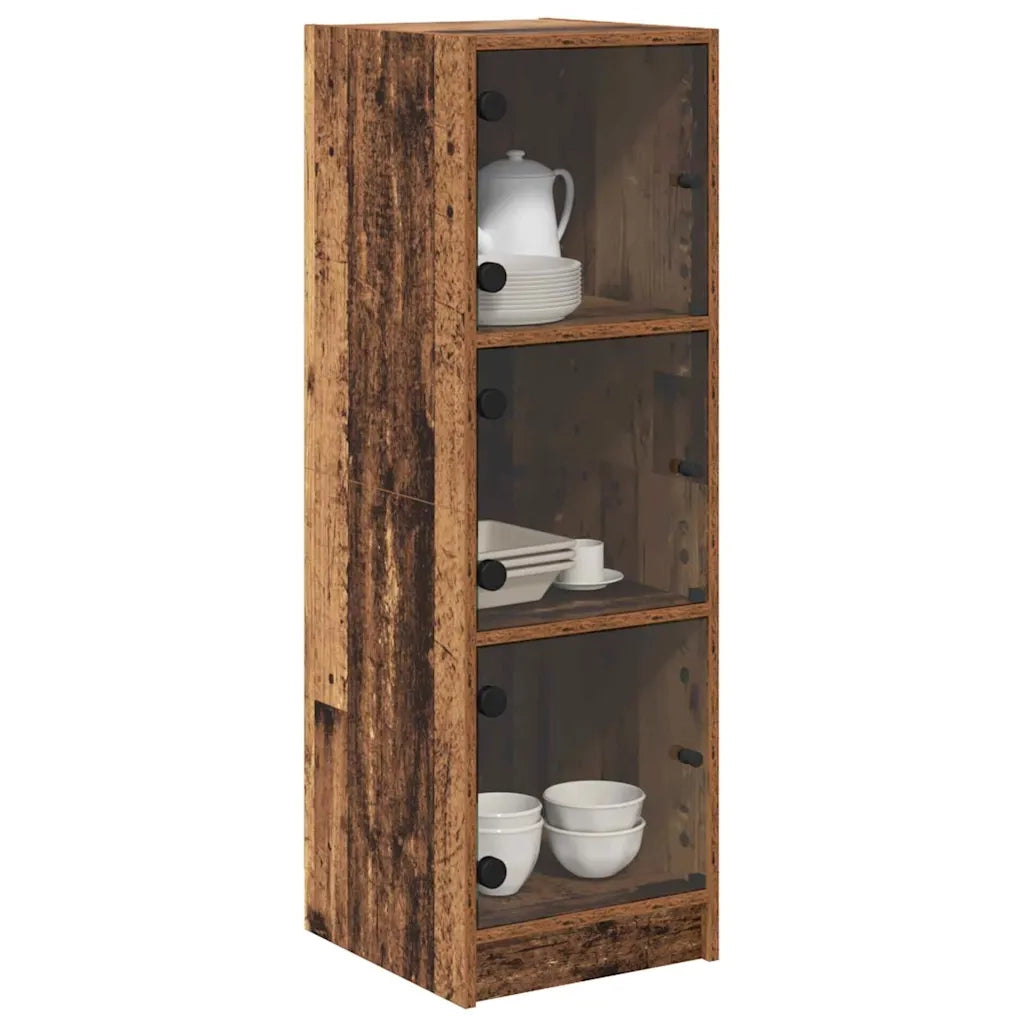 Credenza-Buffet-Armadio da cucina Legno vecchio 35 x 37 x 109 cm Legno multistrato