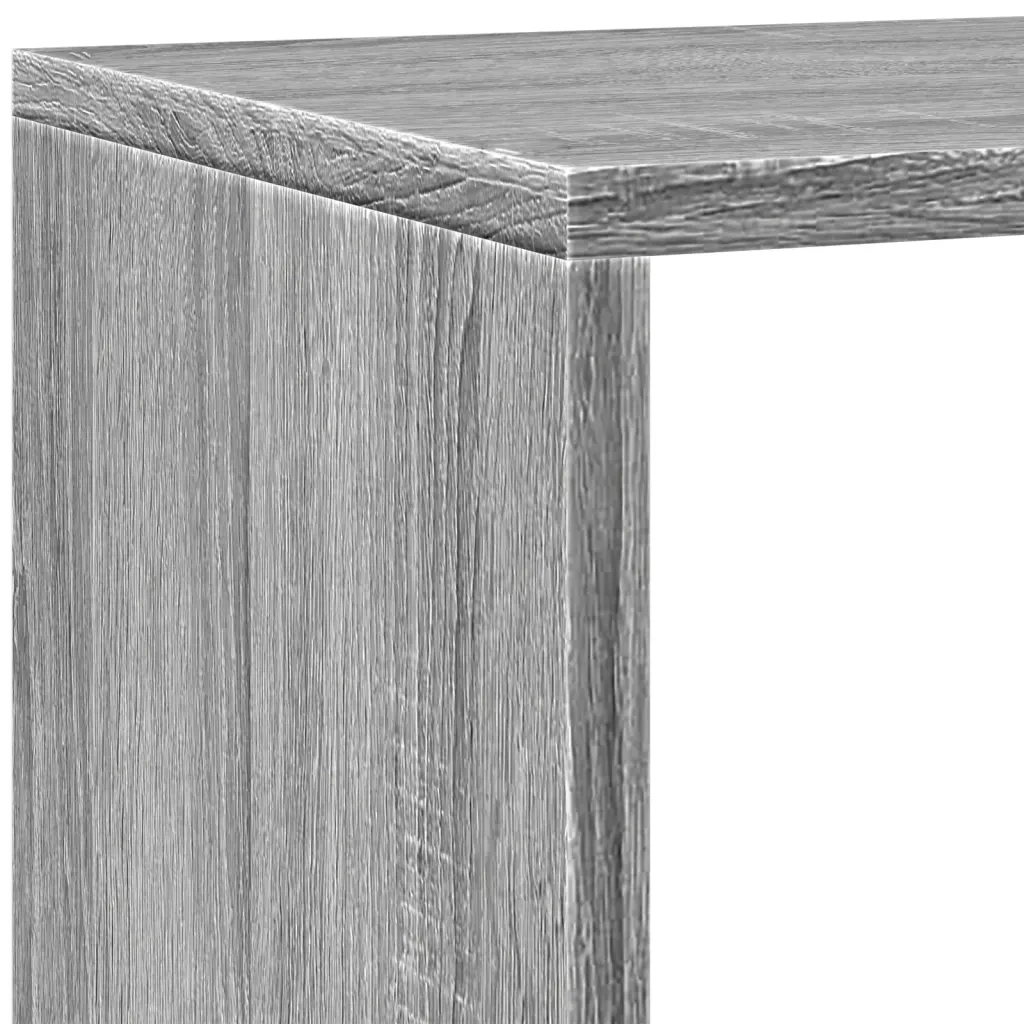 Libreria 4 Ripiani Grigio Sonoma 143,5x29x143,5 cm Truciolato 857999