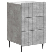 Armadio da Notte con cassetto Grigio Cemento 43x 41 x 68 cm