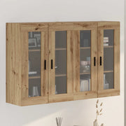 Armadi da Muro 2 pcs rovere artigianale 69,5 x 34 x 90 cm
