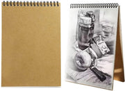 Taccuino A4 da disegno - 30 fogli con legatura spirale