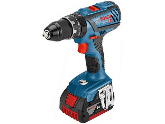 trapano avvitatore con percussione gsb 18v-28 2 batterie 3,0 ah in l-case cod:ferx.vit50412