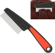 Spazzola per capelli professionale in acciaio inossidabile - Fissa i capelli - Grip antiscivolo - Rimuove pidocchi - Trattamento per pidocchi - Multifunzionale