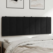 Cuscino Testiera Nero 140 cm in Vellutocod mxl 88292