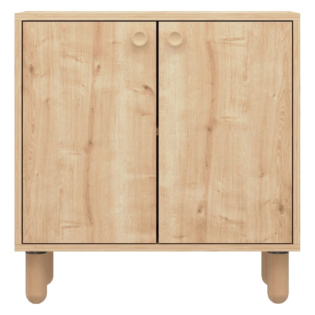 Madia Pontida, Credenza un Ripiano, 72x36x73h cm Marrone Rovere