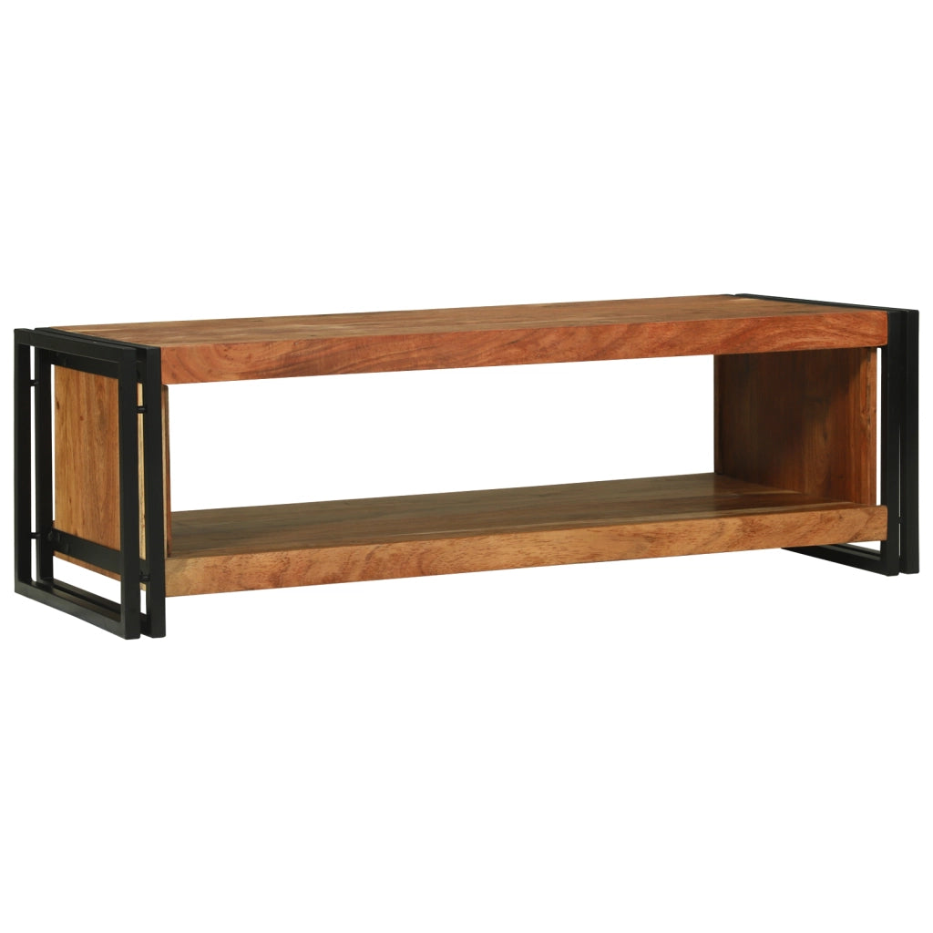 Tavolino da caffÃ¨ 120x50x38 cm Legno massello di acacia