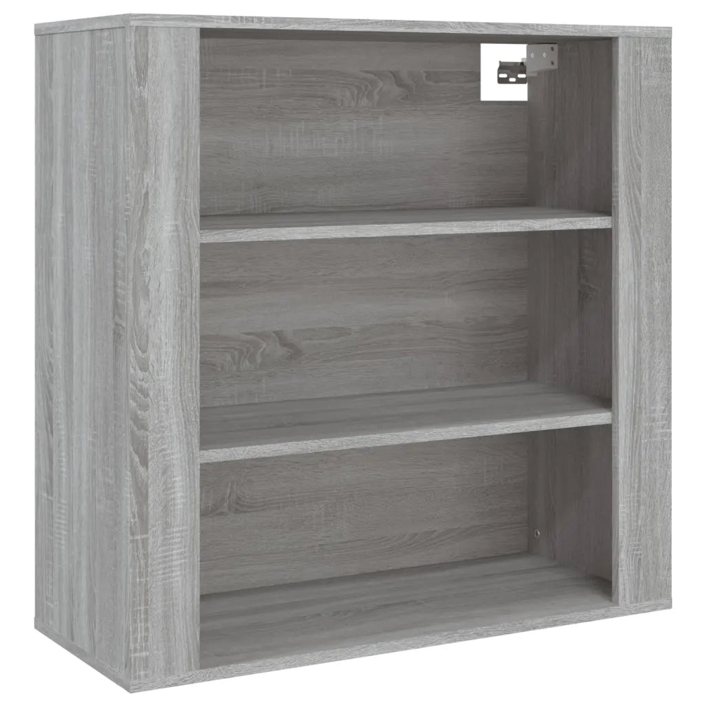 Credenza-Buffet-Armadio da cucina Grigio Sonoma in Legno Multistrato 900610