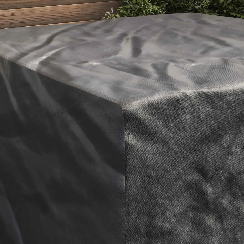 Copertura per mobili Tinta unita Nero 150 x 150 x 75 cm 210D 4105735