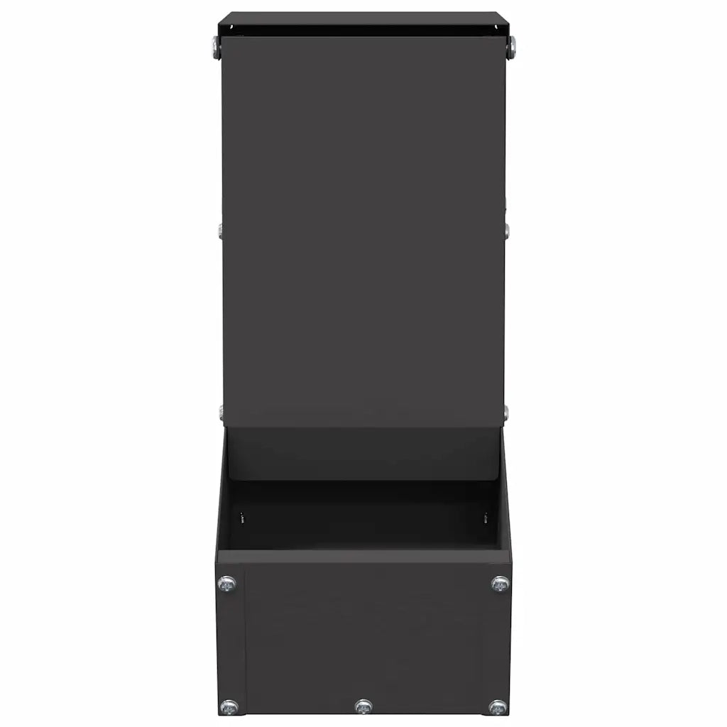 Mangiatore per conigli Nero 12,5 x 26 x 28,5 cm CFW2249446