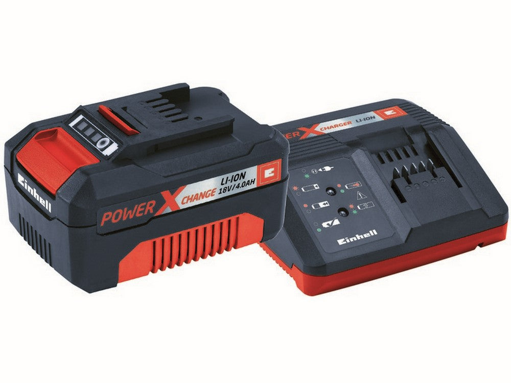 batteria + caricabatteria power-x-change 18 v - 4,0 ah cod:ferx.vit50042