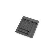 Contenitori per cassetti da cucina Recycle con coperchio anti-odore, Altezza 266, 1x15 lt, 2x7 lt, Grigio antracite Te..