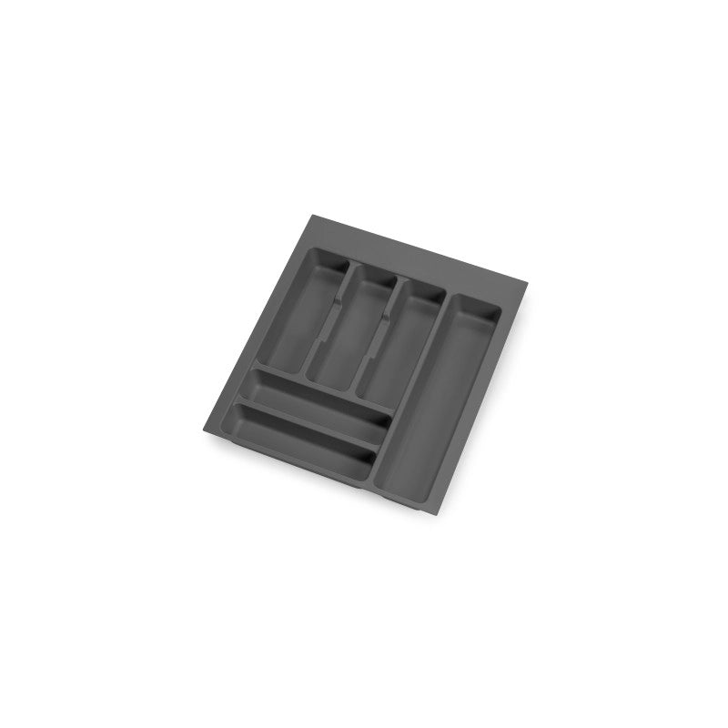 Contenitori per cassetti da cucina Recycle con coperchio anti-odore, Altezza 266, 1x15 lt, 2x7 lt, Grigio antracite Te..