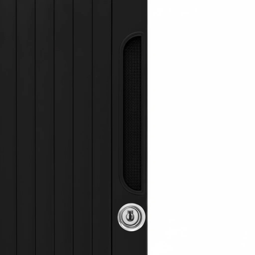 Porta a Soffietto Doccia Nero 200x60cm Campervan Motorhome Kit Impermeabile