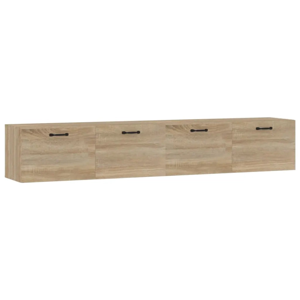 Mobili Parete 2 pz Rovere Sonoma 100x36,5x35 cm in Multistrato 3115670