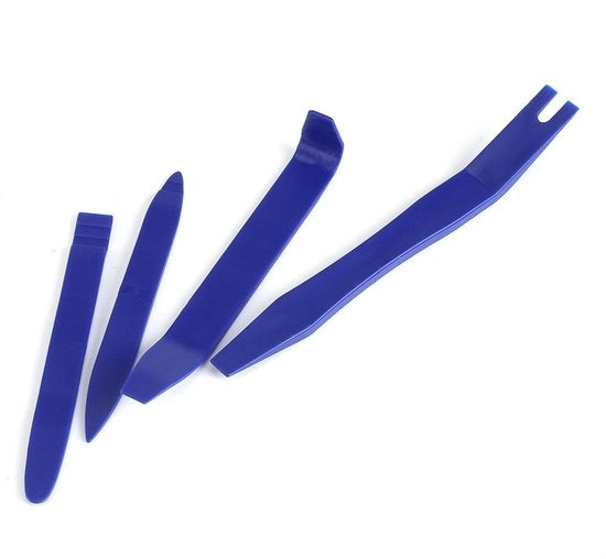 Strumenti per la rimozione di panelli 7 pezzi - Kit di rimozione di panelli auto - Gereciauto per interno - Rimozione di panelli - Materiale plastico - Disegno robusto - Qualità eccellente - Kit di rimozione di panelli