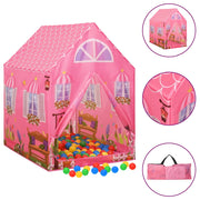 Tenda da Gioco per Bambini-Tenda Giocattolo Rosa 69x94x104 cm