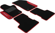 COLOR0000053R , ROSSO , Jeep Renegade dal 2015-2018 distanza fissaggi tappeto anteriore lato passeggero 18,5 Cm (4 Fix O