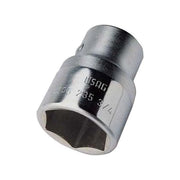 USAG 8442055 235 Chiave a bussola esagonale 3-4'' F con tecnologia FULLCONTACT in acciaio al cromo molibdeno lunghezza 75 mm misura 55 mm colore Cromato