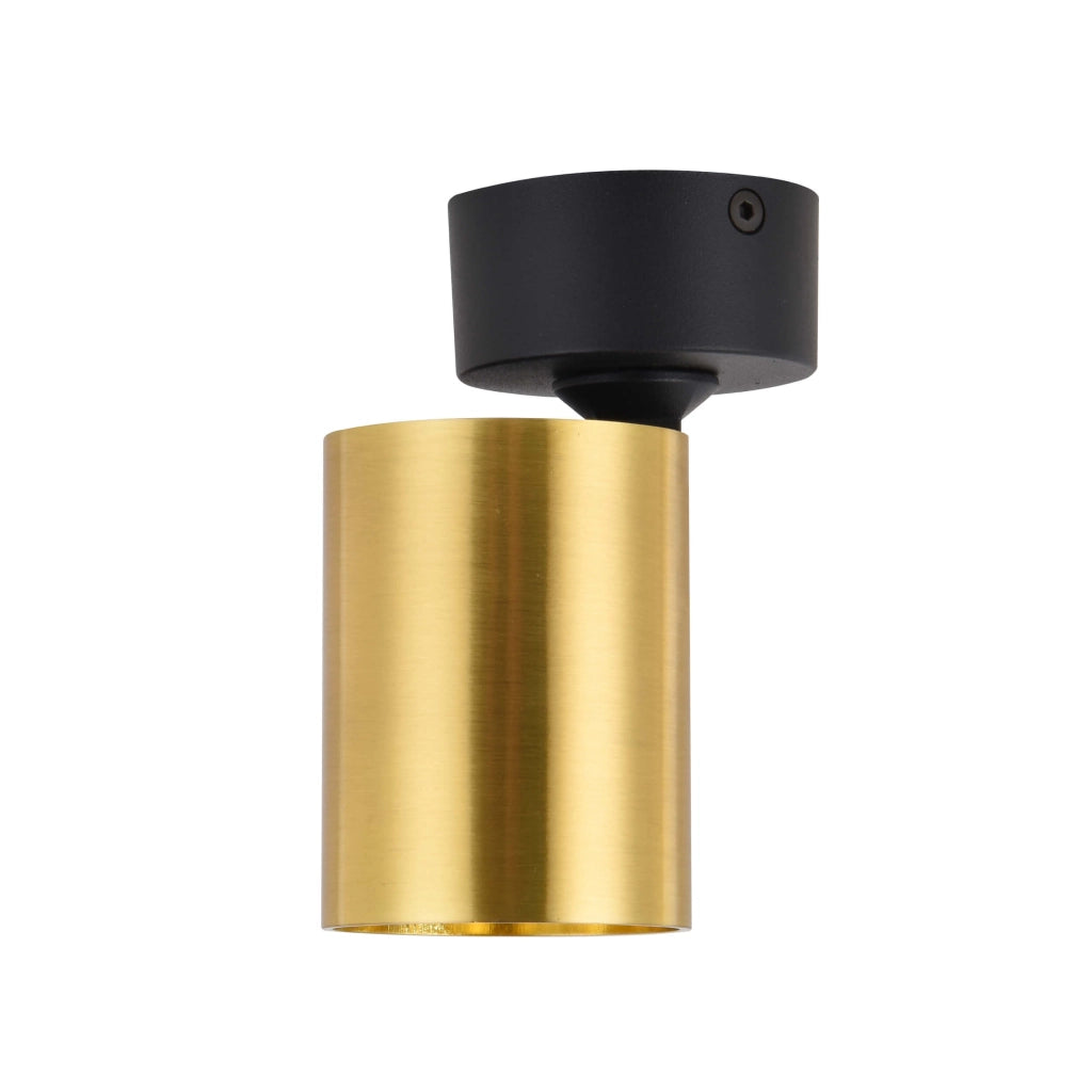 Faretto soffitto Snow 1xGU10 oro/nero metallo Light Prestige