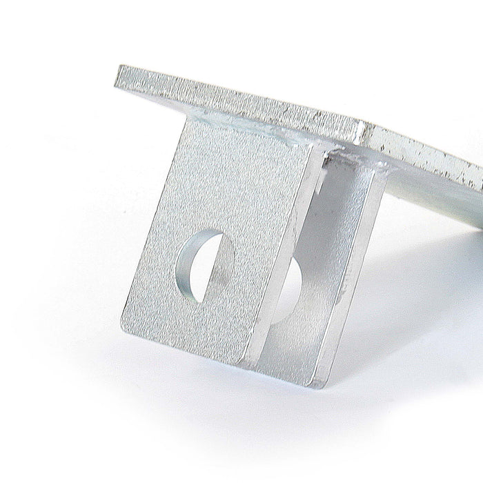 Gancio di traino combinato per perno e testa a sfera per rimorchi e trattori