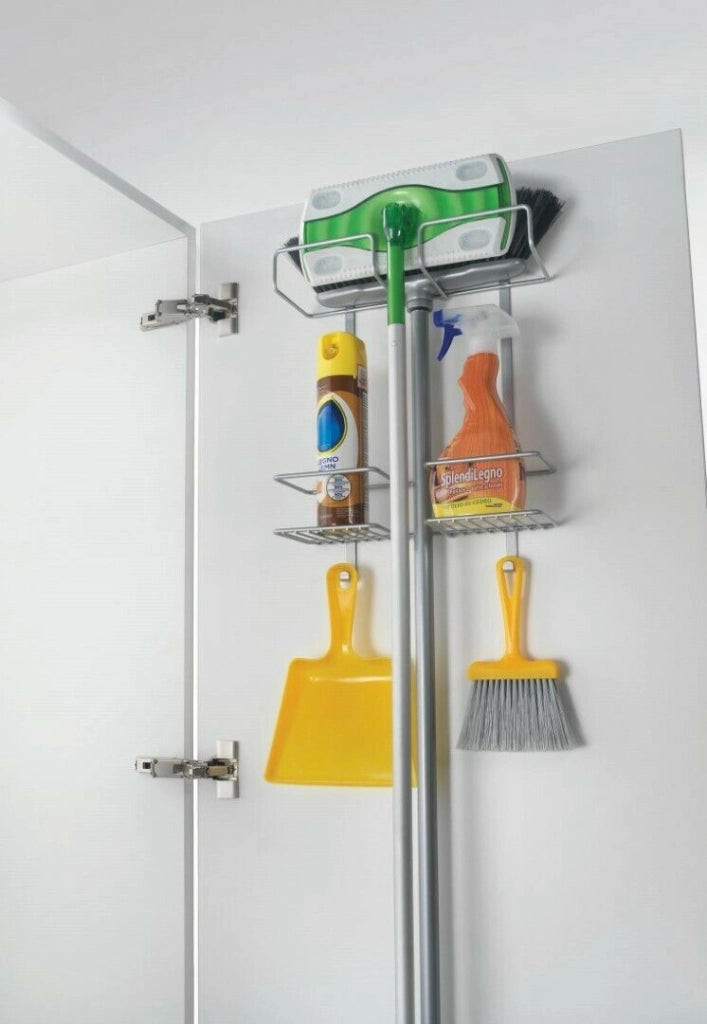 Porta Accessori Pulizia Dietroporta 30X12X46 Polytherm Bagno - Metaltex