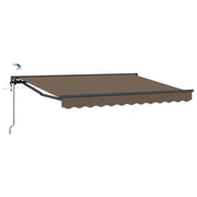 Tettuccio Elettrico Retrattile Tortora 4 × 3,5 m 3426164