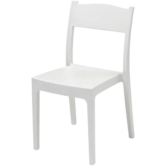 sedia resina vesta bianca cod:ferx.60168