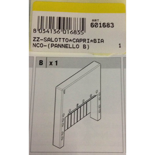 salotto capri bianco-(pannello b) cod:ferx.601683