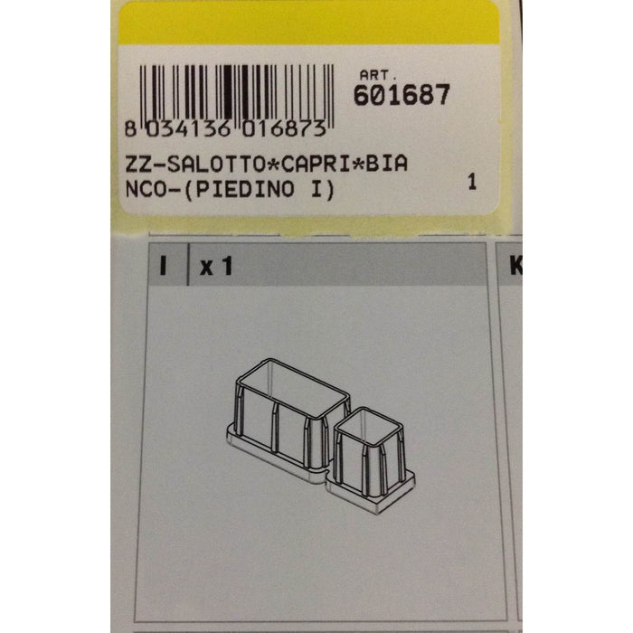 salotto capri bianco-(piedino i) cod:ferx.601687