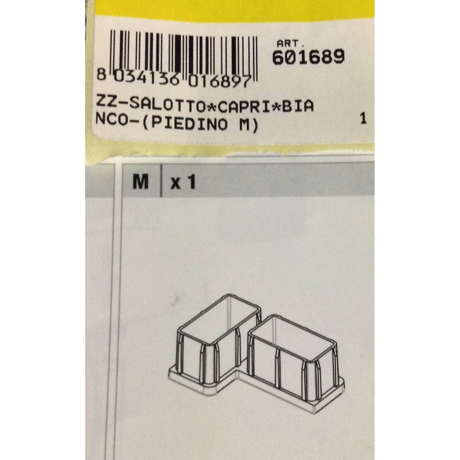 salotto capri bianco-(piedino m) cod:ferx.601689