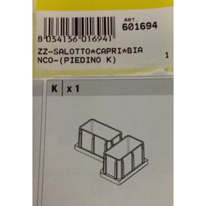 salotto capri bianco-(piedino k) cod:ferx.601694