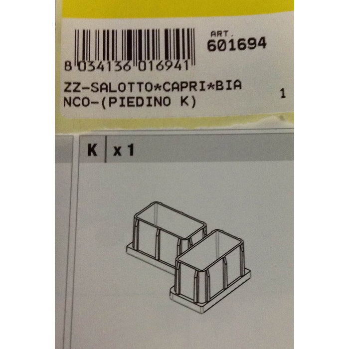 salotto capri bianco-(piedino k) cod:ferx.601694