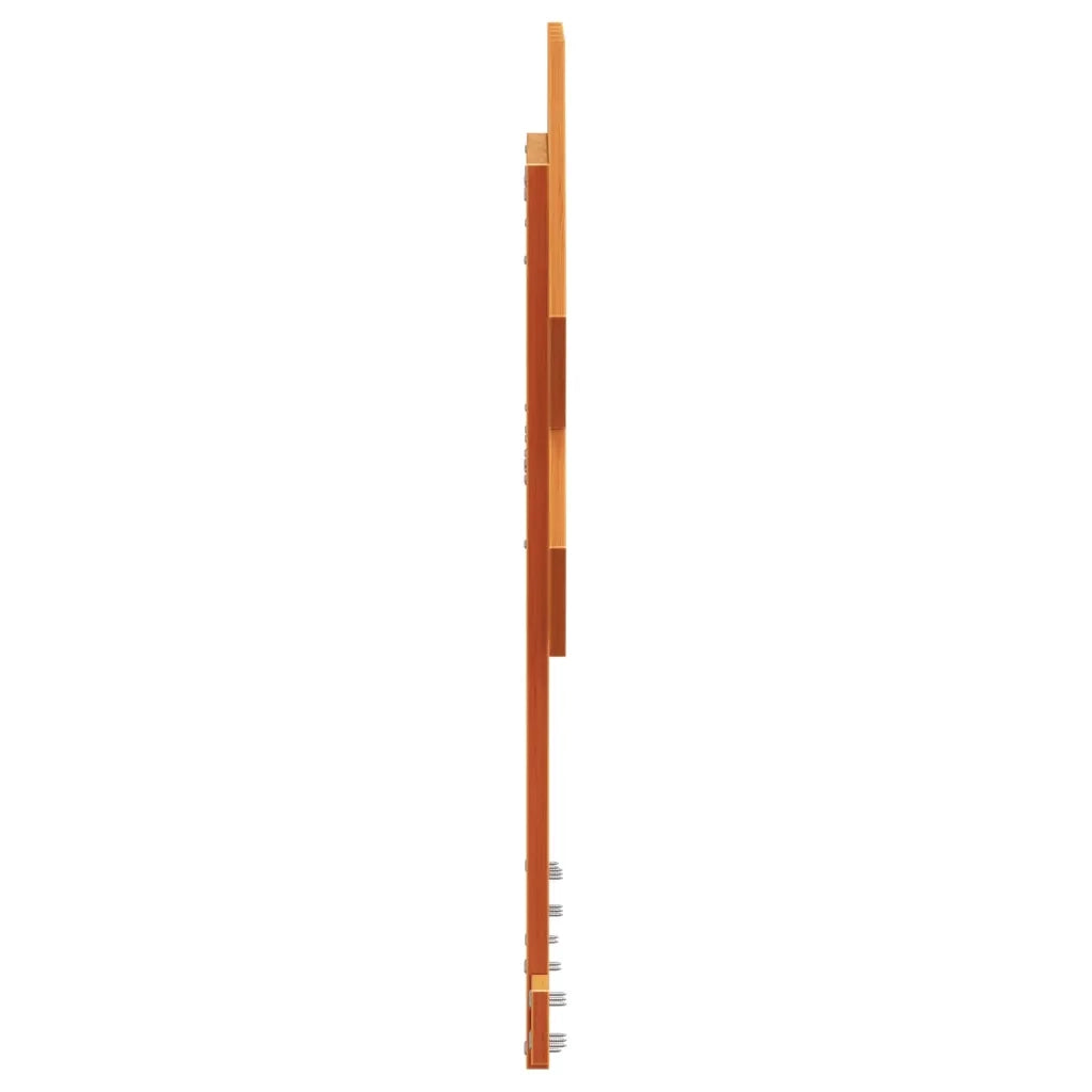 Testiera | Testata Marrone Cera 100 cm in Legno Massello di Pino
