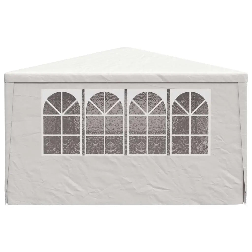 Gazebo Professionale con Pareti 4x9 m Bianco 90 g/m²