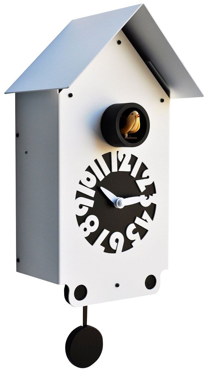 Orologio a Cucù da Parete 17x30x12cm Pirondini Italia Casetta