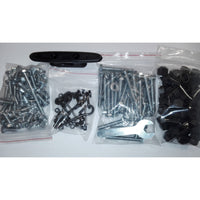 pergola acciaio con telo (kit montaggio) cod:ferx.601750