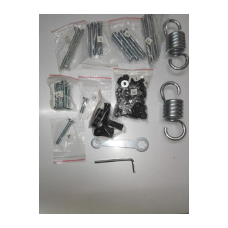 ZZ-DONDOLO IN ACCIAIO VERDE (KIT MONTAGGIO)  CF 1,0