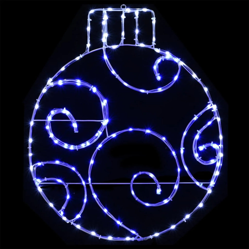 Sfera natalizia a LED LOVIISA 160 LED Blu 55 x 65 cm 42053470