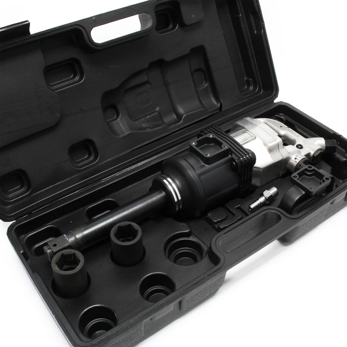 Avvitatore a impulsi pneumatico con albero lungo e accessori 2380 Nm, 1"