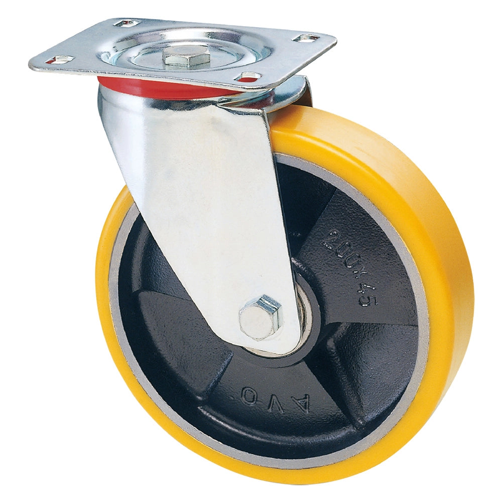 RUOTA PER CARRELLI ART. 22 ø mm 100 x 25 port. kg  120  - AVO