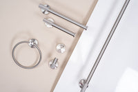 Portasciugamano Da Bagno 6610 Modern Brush Nickel