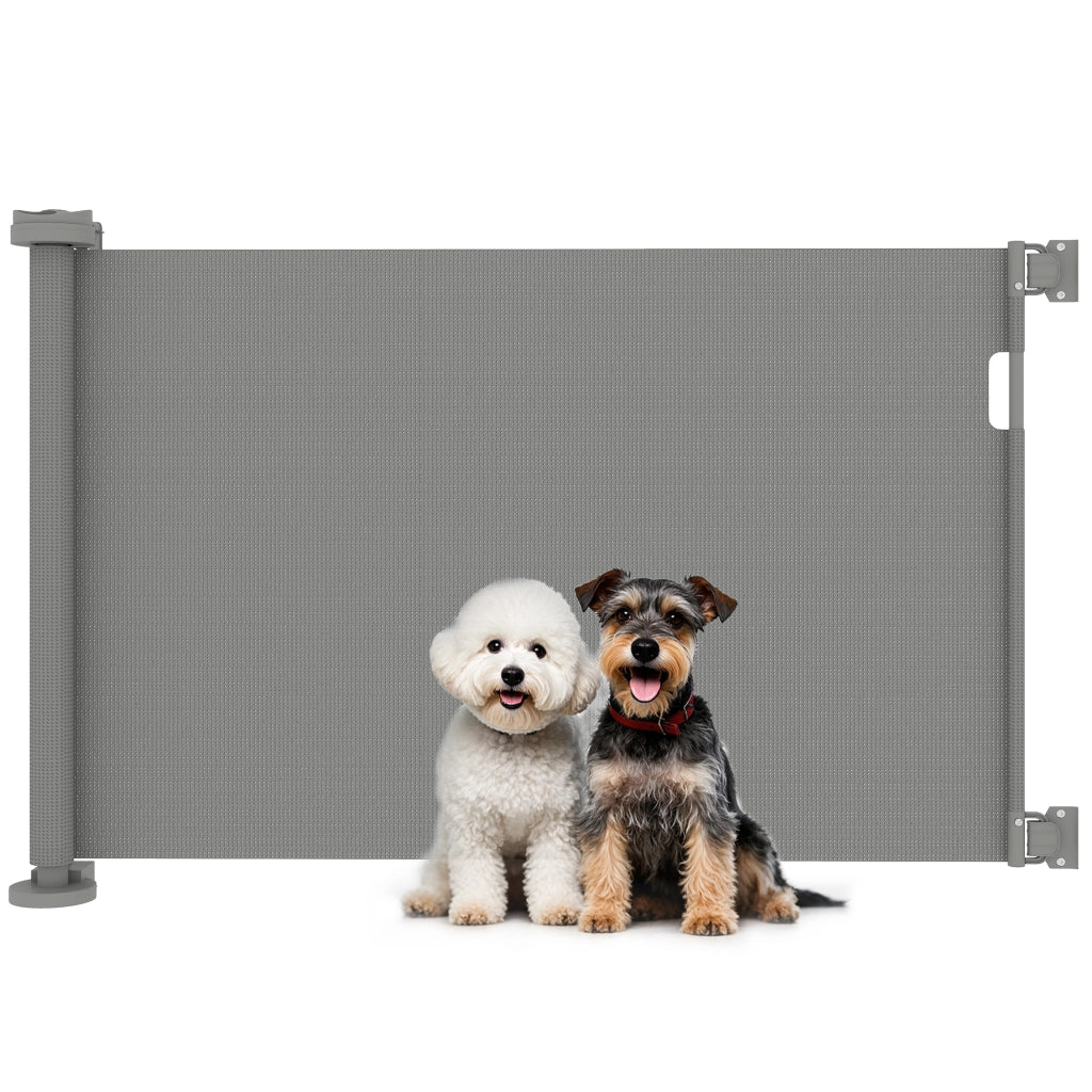 Cancelletto di Sicurezza Estensibile 0-136cm ¨C Xylo ¨C Grigio, 87cm Altezza