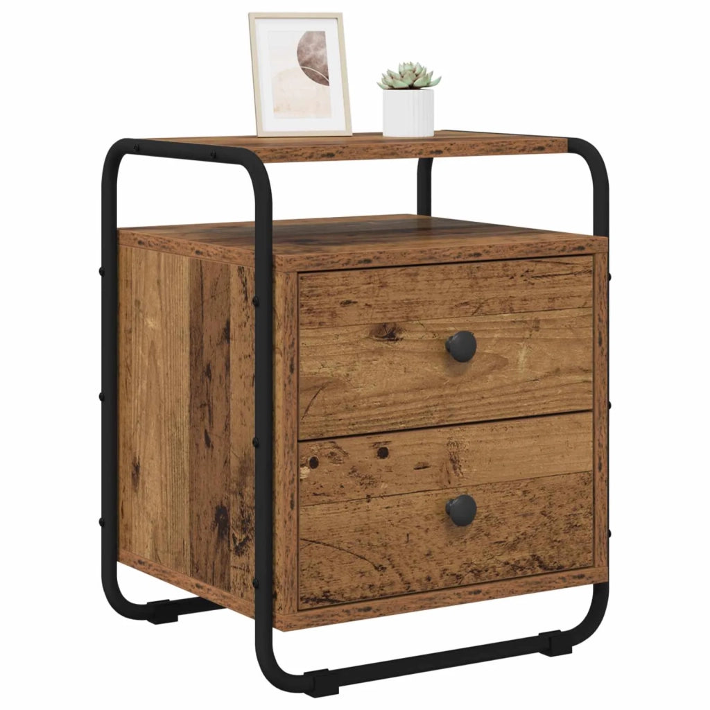 Armadio da Notte Legno antico Legno ingegnerizzato 8007631