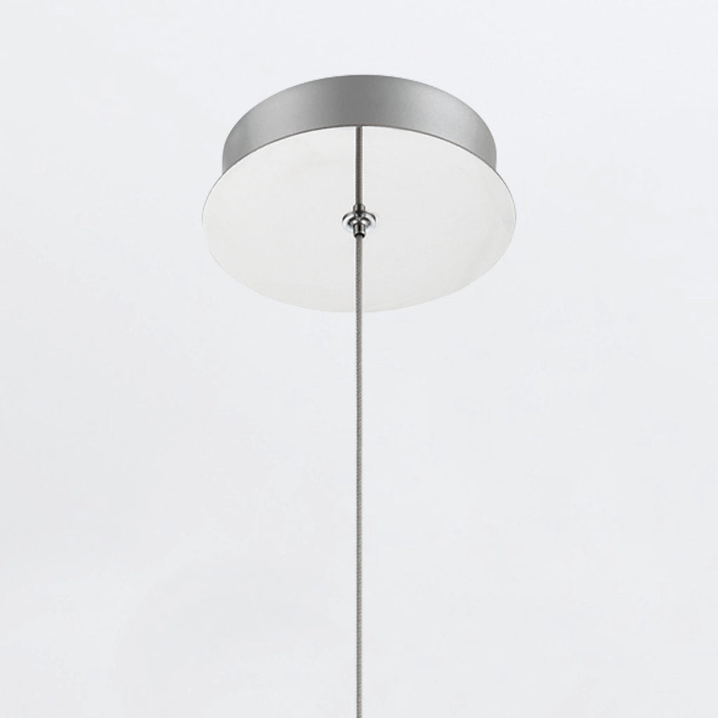 Sospensione cilindrica Espada cromata LED 18W Ø15 Quintiesse