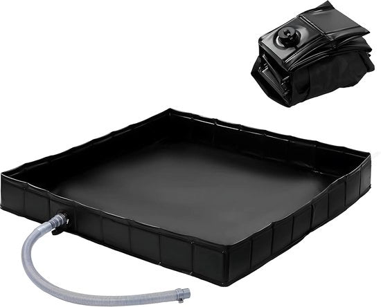 Base per doccia pieghevole - Scatola doccia portatile - 1 pezzo - 104 x 104 x 13 cm