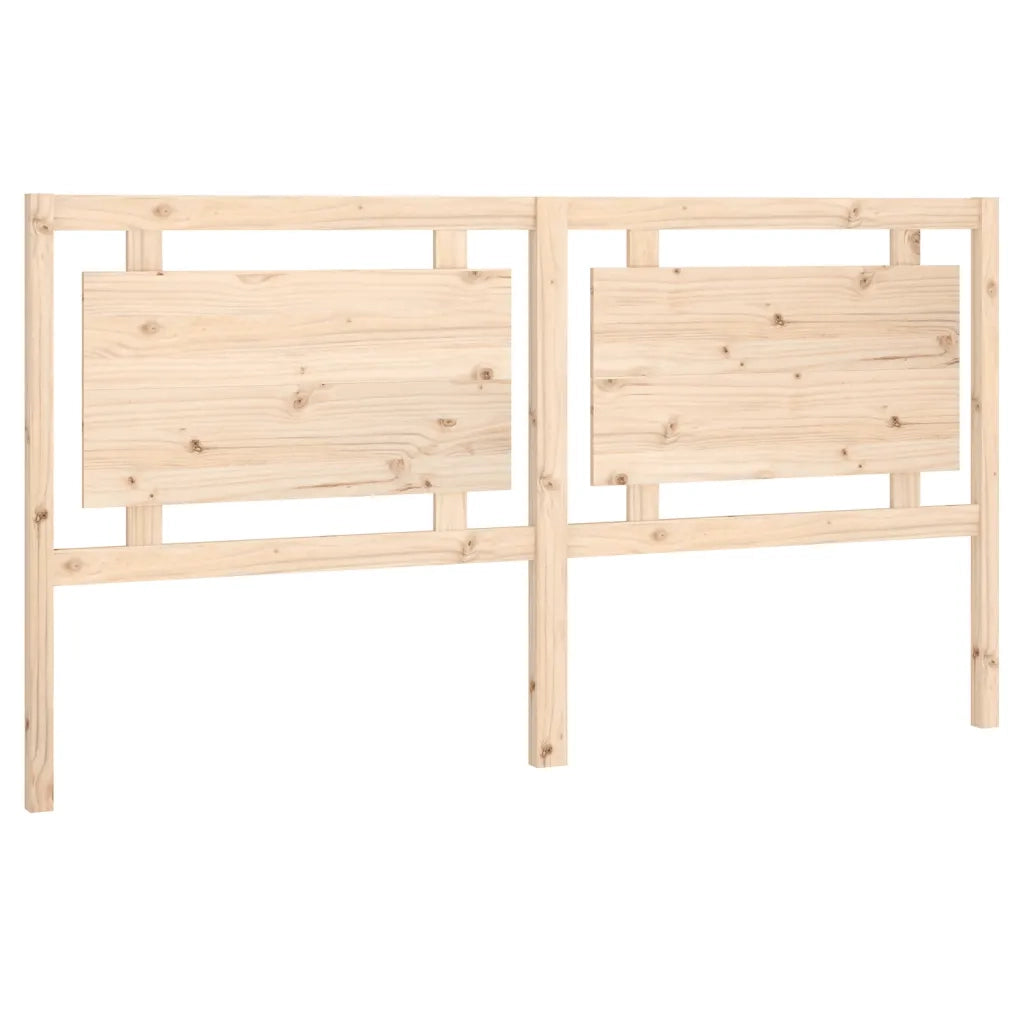 Testiera per Letto-Testata del letto 185,5x4x100 cm in Legno Massello di Pino