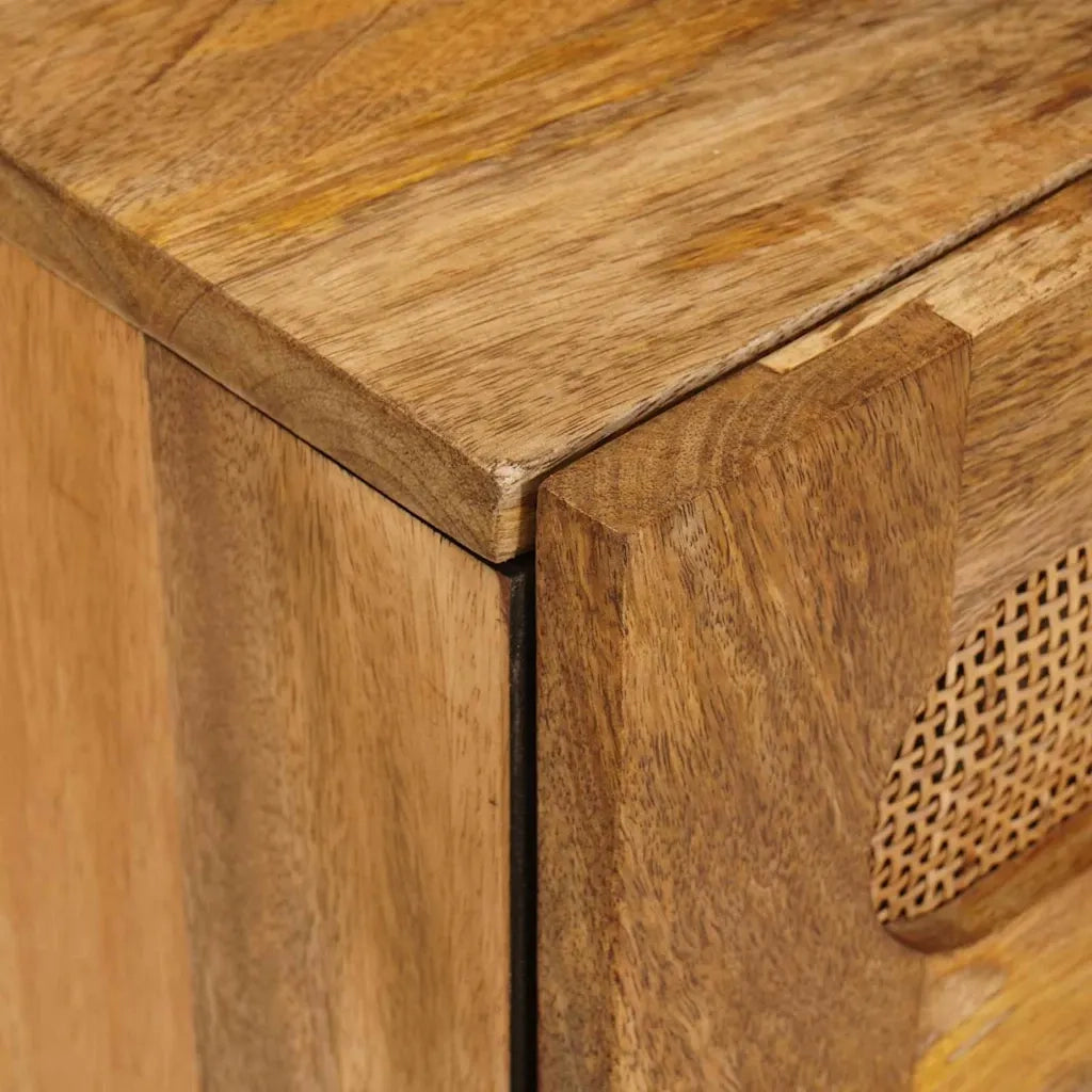 Armadio da Notte con cassetto Naturale 50 x 33 x 62 cm