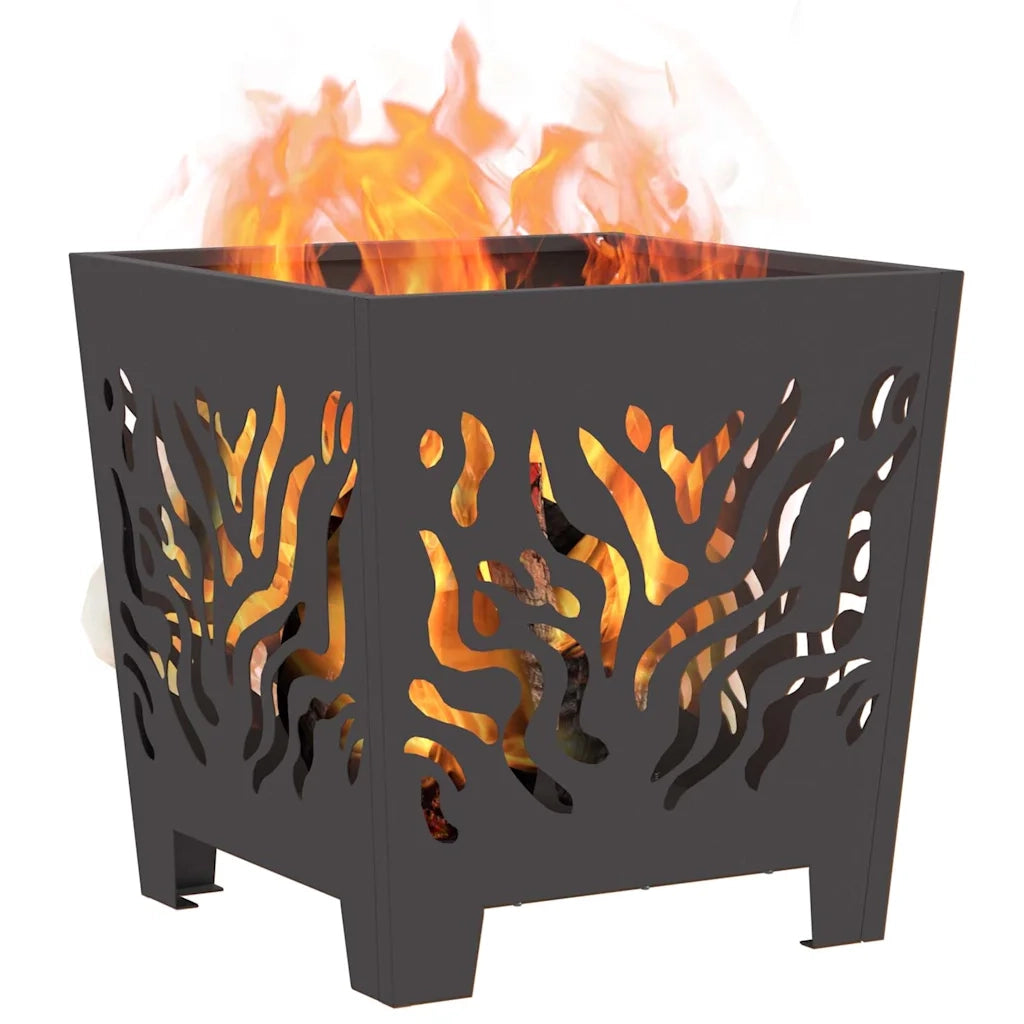 Focolare Nero 40 x 40 x 40 cm Acciaio CFW6322830