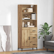 Credenza con cassetto Rovere artigianale 69,5 x 34 x 180 cm 3415847